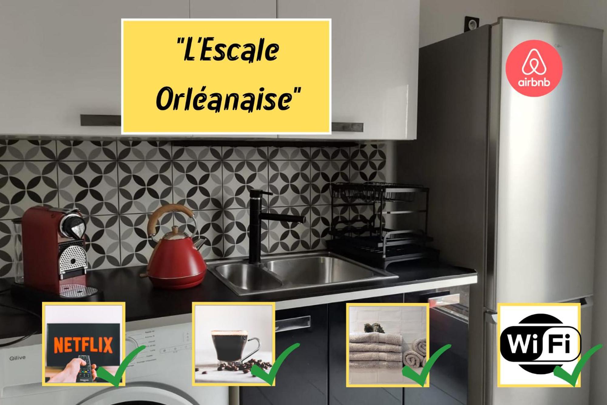 L'Escale Orleanaise Apartment Exterior foto